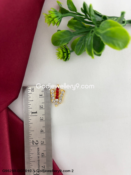 Deity Balaji God Stone Small Namam Tilak for Vishnu Pooja Perumal Vigraha G96250-DGT010-1-Godjewellery9.com 2