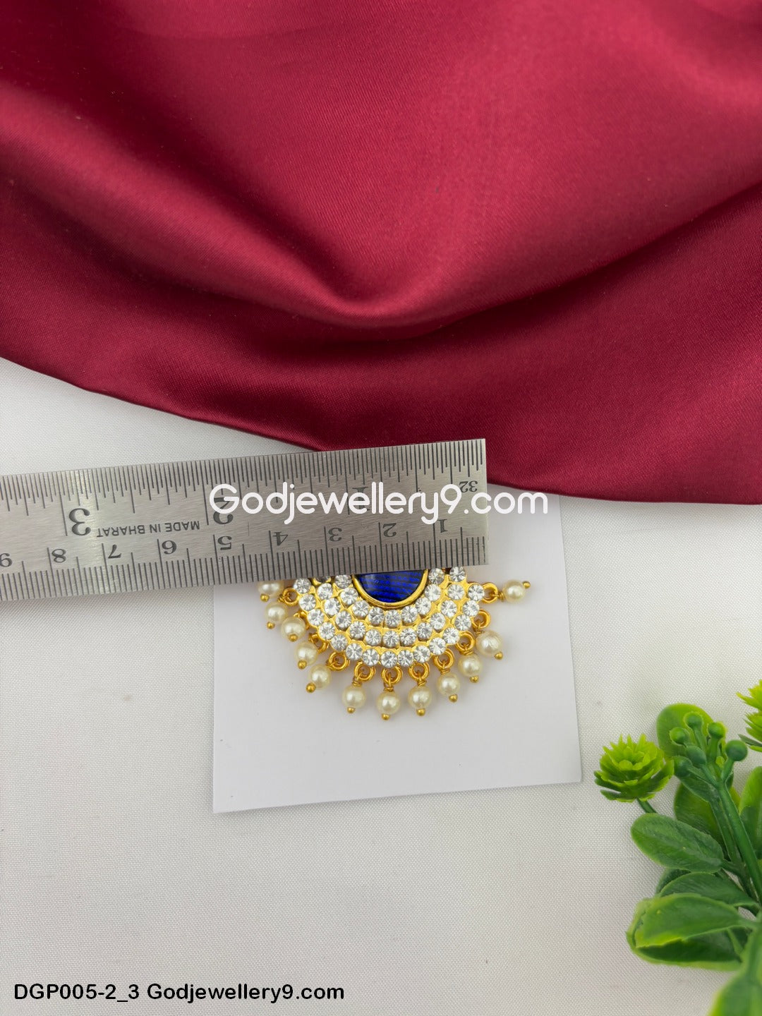 Deity God Jewelley Blue Dollar Pendant For All Gods And Goddesses GodJewellery9.com DGP005-2 3