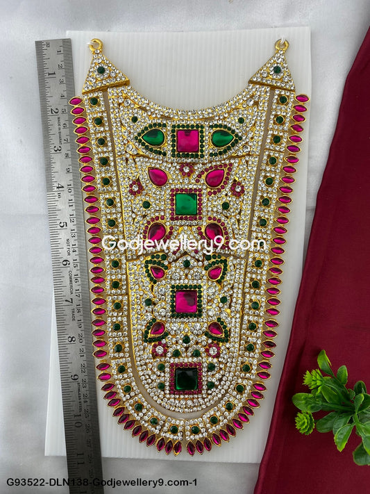 Deity_Long_Necklace_Chest_Haram_Stone_Kavasam_for_Amman_Mata_Lakshmi_Godjewellery9.com_G93522-DLN138_-1