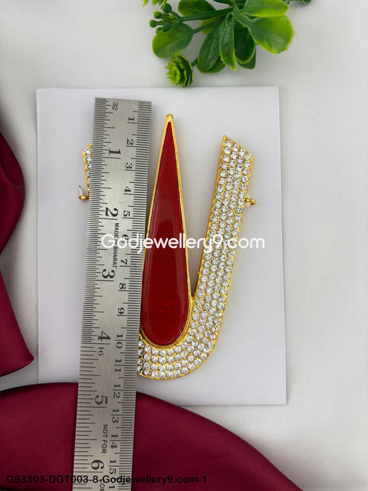 Deity Namam Tilak For Idols Temple And Vishnu Balaji Perumal Ornaments God Deity Swamy Alankaram pooja Red White Stone Tirupati Namam Shringar G93303-DGT003-8-1.jpg?v=1742831306