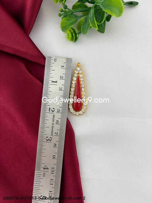 Deity Tilak Stone Bindi God Namam Online for Temple Decoration Use G98578-DGT013-4-Godjewellery9.com 2