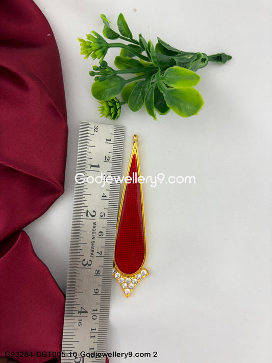 Deity Tilakam Stone Bindi Pottu for Miniature Murti Vishnu Idol G93284-DGT005-10 -Godjewellery9.com 2