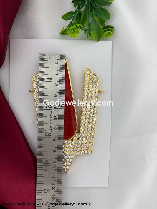 Deity V Shape Stone Namam For God Vishnu Pooja Decoration Idols Tilak G93293-DGT006-10-Godjewellery9.com 2