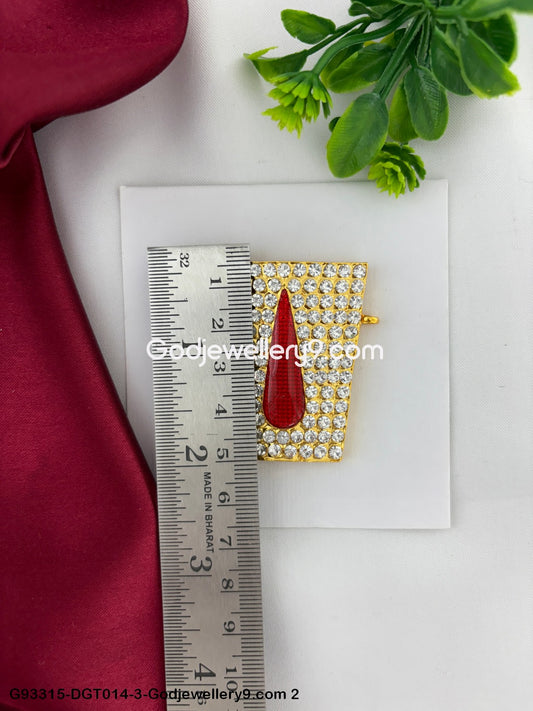 Deity Vishnu Namam Tilak Online For Temple Decoration God Sacred Godjewellery9.com G93315-DGT014-3 2