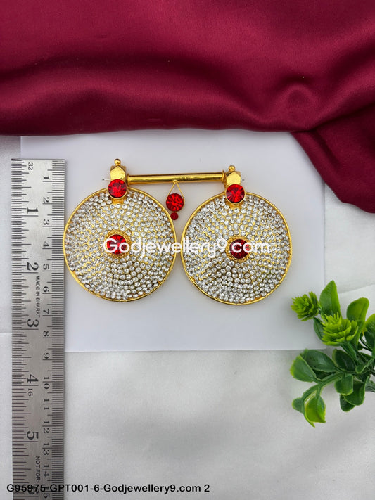 Devi Ammavari Stone Mangalsutra Pottu Thali for Deity God Puja Use G95975-GPT001-6-Godjewellery9.com 2