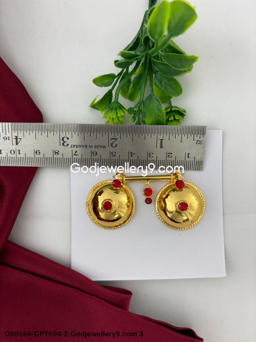 Elegant_Mangalsutra_and_Pottu_Thali_for_Lakshmi_Durga_and_Saraswati_G96554 GPT004 2 Godjewellery9.com_3