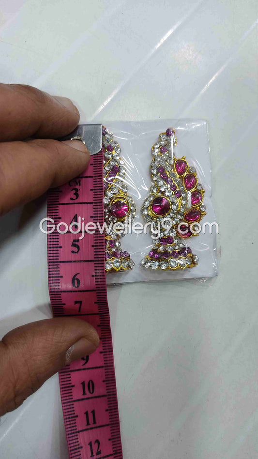 God Earrings Deity Amman karna Pathakam G41 Godjewellery9
1