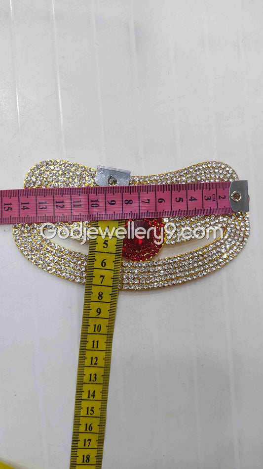 God Shiva Thiruneer Vibhuti Pattai Deity Namam Tripundra Tilak R6