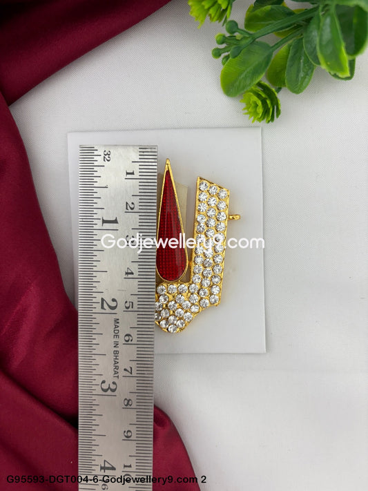 Handmade Balaji God Stone Namam Tilak for Vishnu Deity Murti Alankaram G95593-DGT004-6-Godjewellery9.com 2