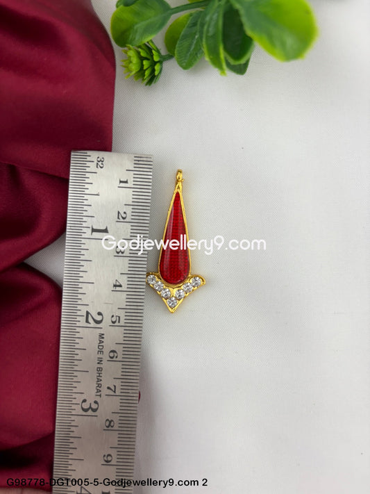 Miniature Deity Stone Tilakam Bindi Pottu Alankaram Jewelry G98778-DGT005-5 -Godjewellery9.com 2