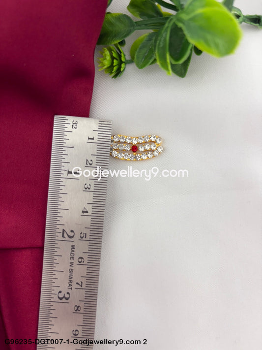 Shiva Thiruneer Stone Vibuthi Tripundra Pattai Namam Deity Tilak God G96235-DGT007-1-Godjewellery9.com 2