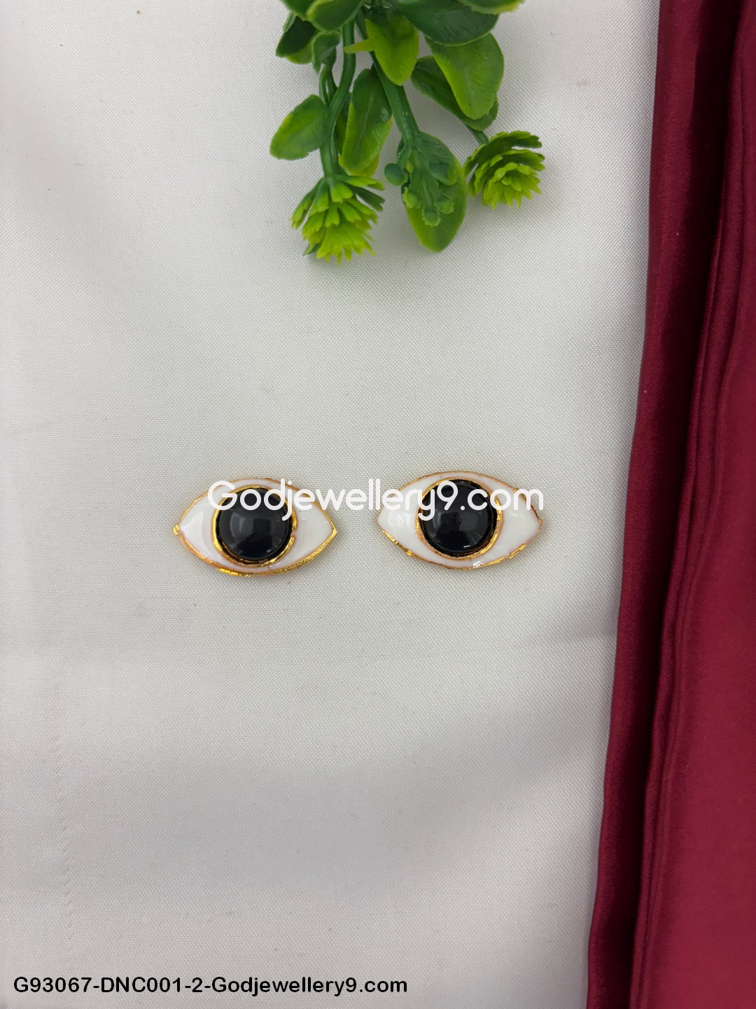 Shop Handmade Netra Eyes For Deities God Temples And Pooja and Idols G93067-DNC001-2-Godjewellery9.com