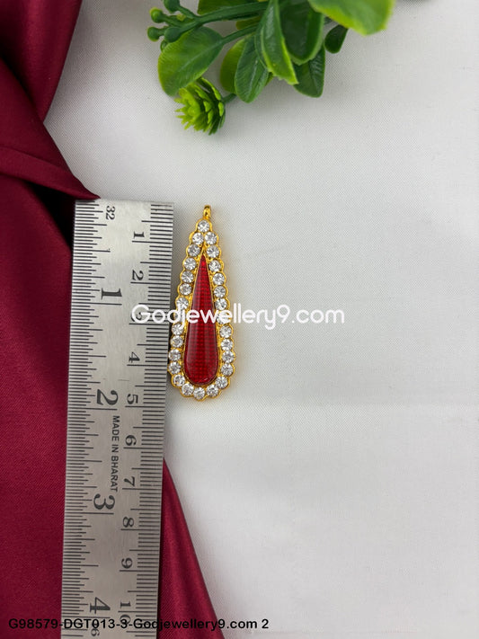Tirupati Deity God Stone Tilak Bindi For Idols Vigraha Murti Alankaram G98579-DGT013-3-Godjewellery9.com 2