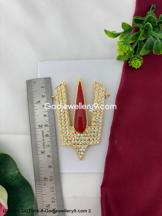 Tirupati Style God Stone Deity Namam Tilak for Lord Vishnu Alankaram G93295-DGT006-8-Godjewellery9.com 2