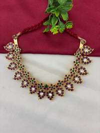 Bharatanatyam Brass Short Kemp Jewellery