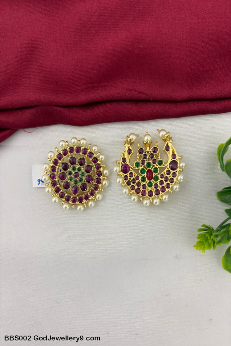 Bharatanatyam Brass Kemp Sun And Moon