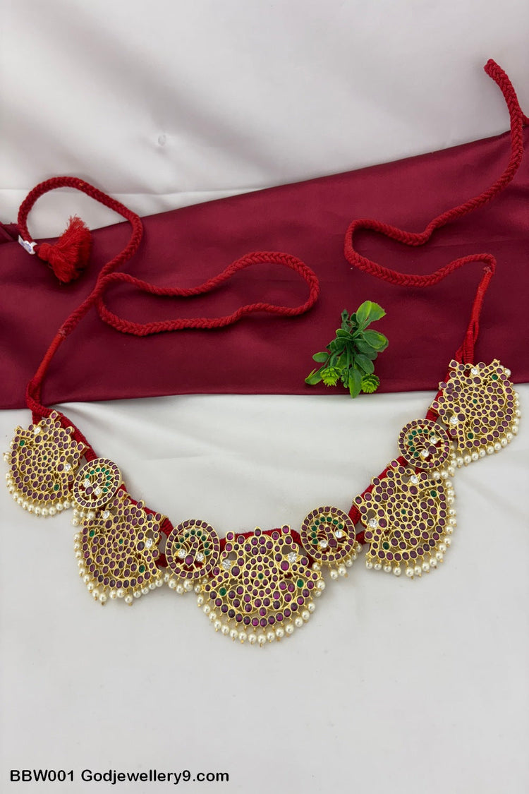 Bharatanatyam Brass Kemp Vaddanam | Waist Belt | Oddiyanam