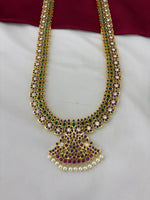 Bharatanatyam Brass Long Kemp Jewellery