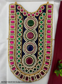 Deity Long Necklace God Jewellery Chest Haram Cloth
