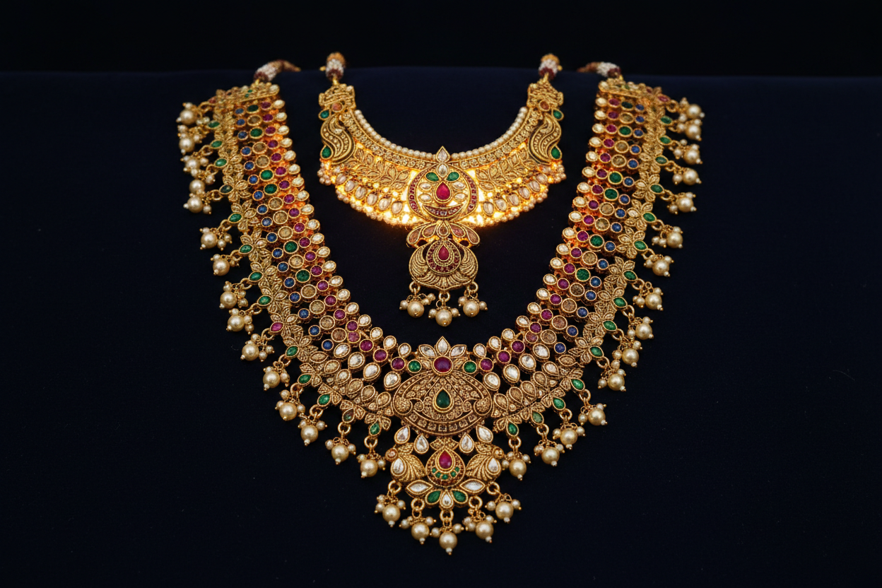 Deity Long Necklace Haram
