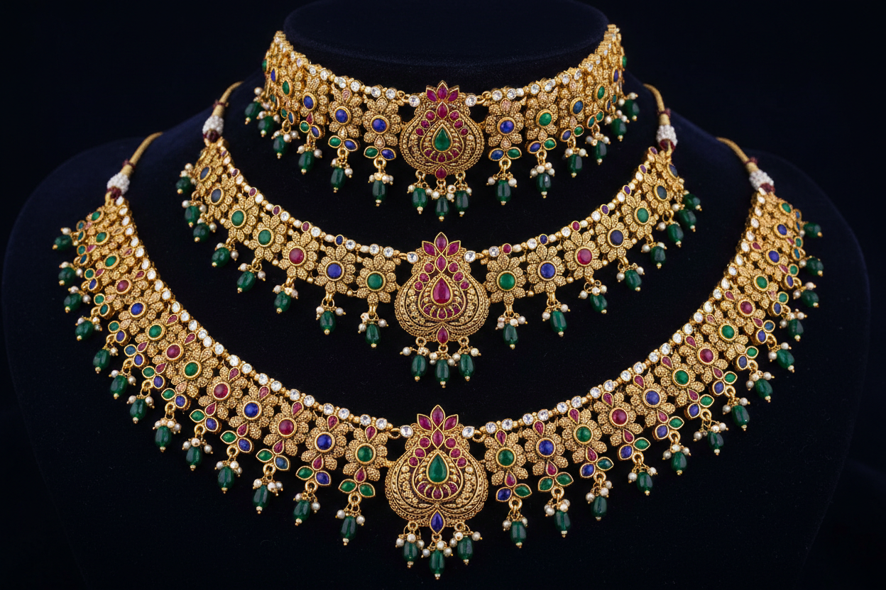 Deity Short Necklace Haram