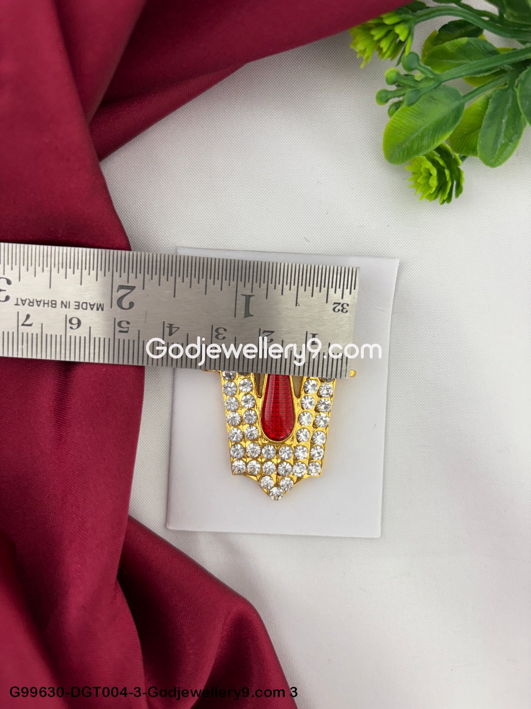 Balaji Deity God Stone Namam Tilak Online for Temple Decoration Use G99630-DGT004-3-Godjewellery9.com 3
