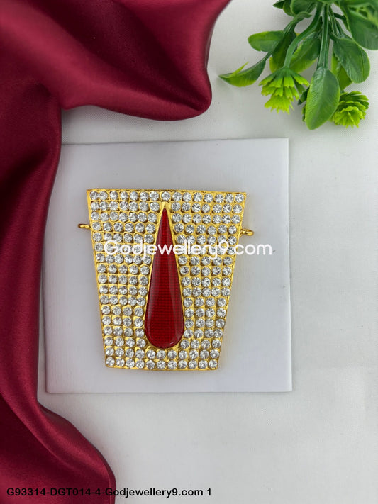 Balaji Deity Namam Vishnu God Temple Jewelry Small Idols Pooja Godjewellery9.com G93314-DGT014-4 1