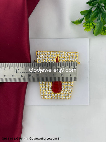 Balaji Deity Namam Vishnu God Temple Jewelry Small Idols Pooja Godjewellery9.com G93314-DGT014-4 3