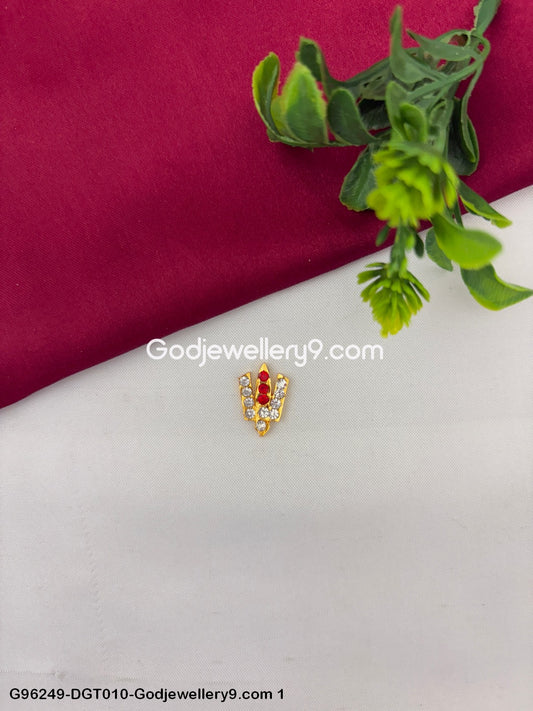 Balaji God Stone Small Namam Tilak for Vishnu and Perumal Deity Idols G96249-DGT010-Godjewellery9.com 1