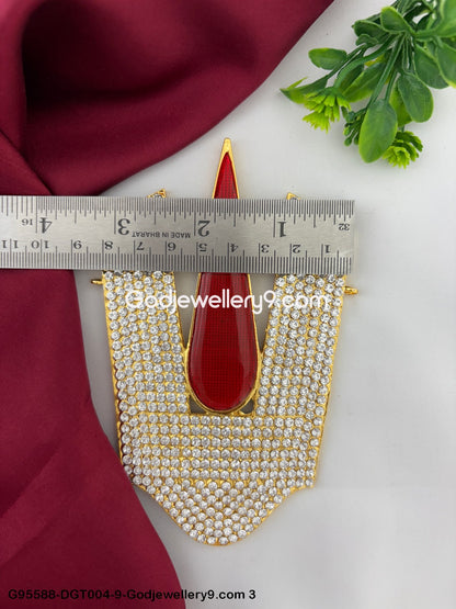 Deity Balaji God Stone Namam Tilak for Home and Temple Use Alankaram G95588-DGT004-9-Godjewellery9.com 3