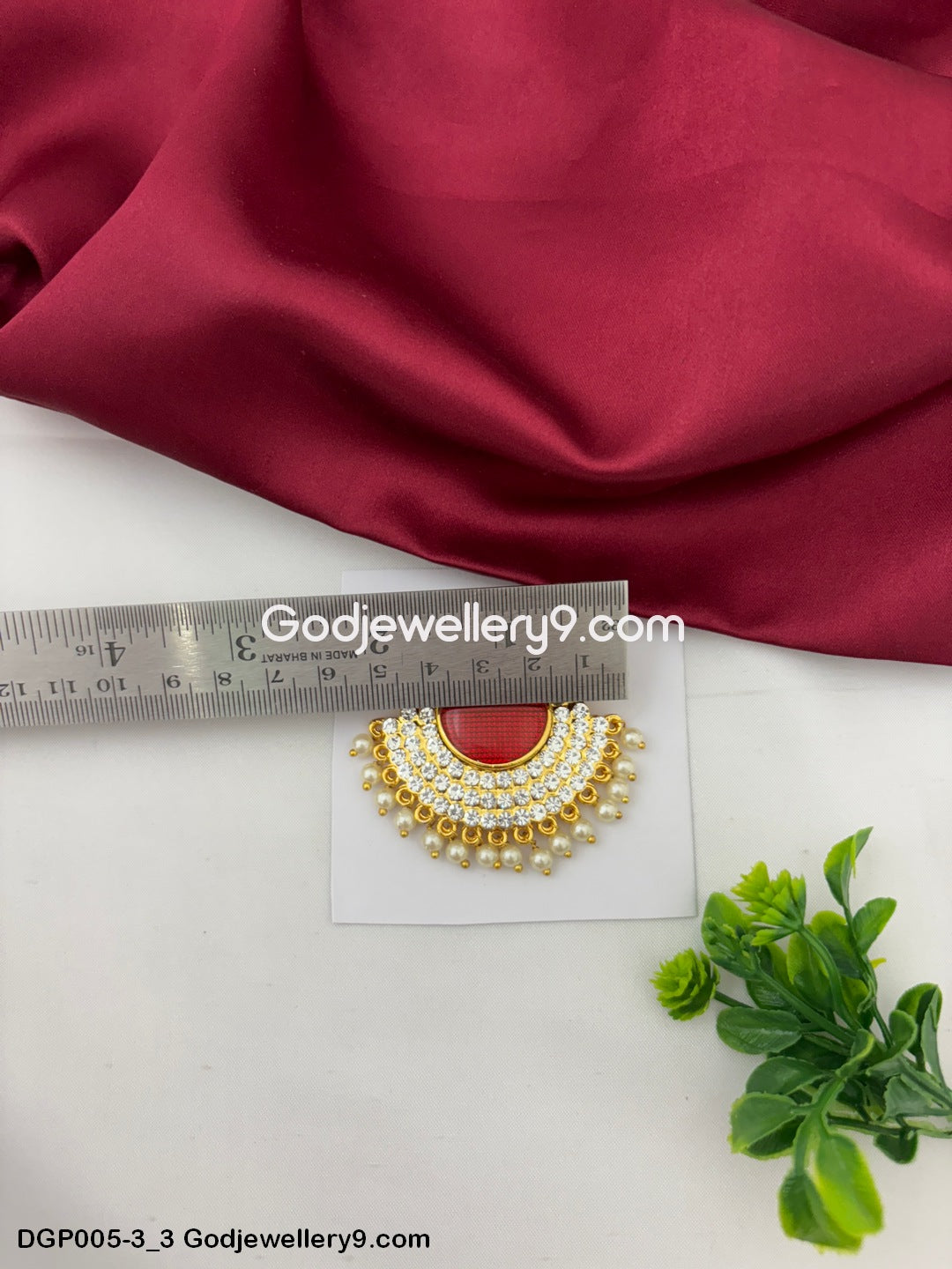 Deity Dollar Pendant God Jewelley Marron For All Gods And Goddesses GodJewellery9.com DGP005-3 3