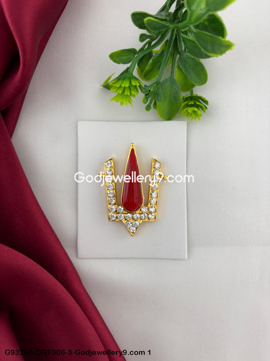 Deity God V Shape Stone Namam Tilak Online for Temple Decoration Use G93298-DGT006-3-Godjewellery9.com 1