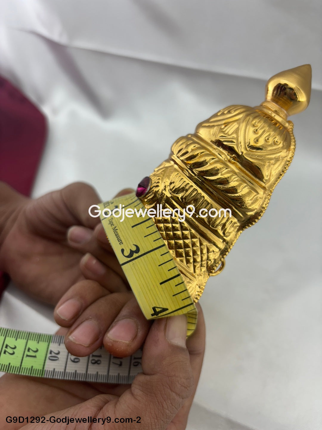 Deity Half Crown Mukut For Hindu God And Temple Idol Statues G2 Godjewellery9.com G9D1292-2