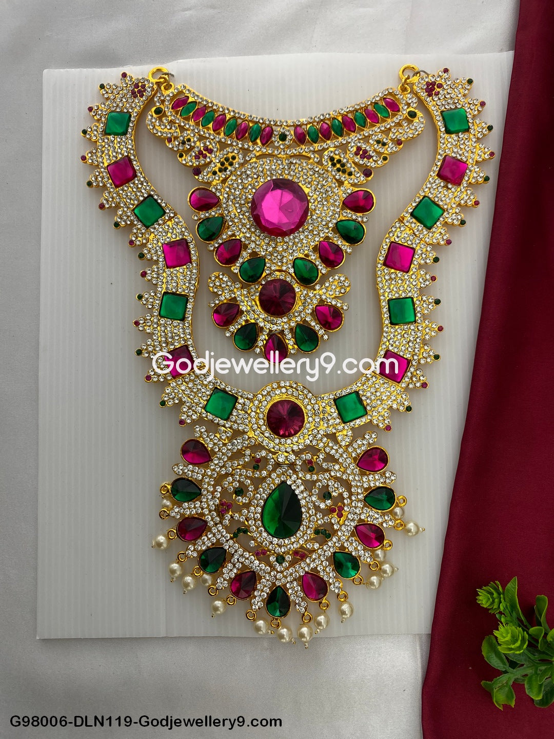 Deity_Long_Necklace_Chest_Haram_Stone_Kavasam_Haram_Swamy_Alankaram_Godjewellery9.com_G98006-DLN119