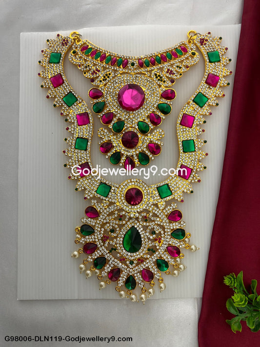 Deity_Long_Necklace_Chest_Haram_Stone_Kavasam_Haram_Swamy_Alankaram_Godjewellery9.com_G98006-DLN119