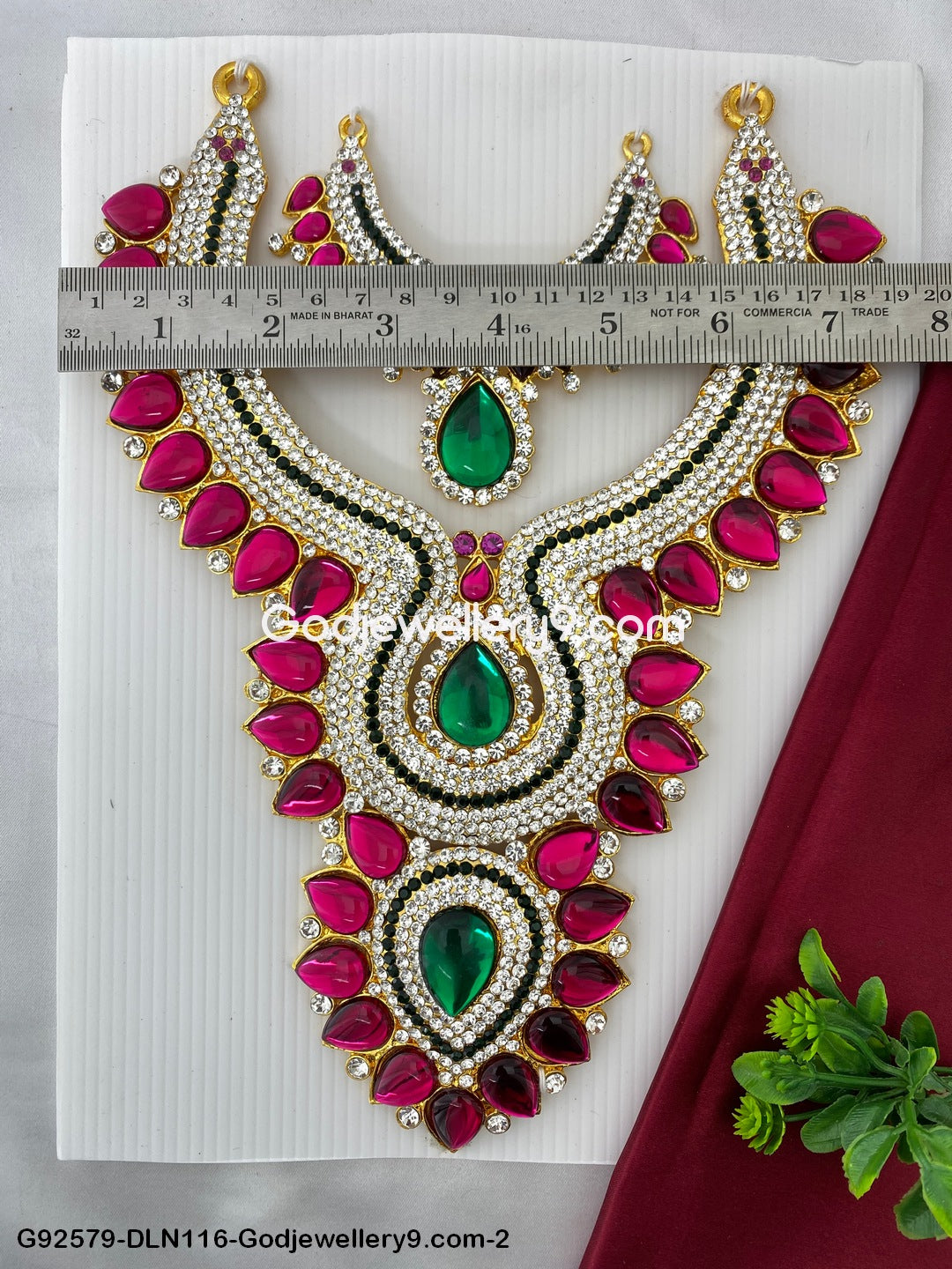 Deity_Long_Necklace_Chest_Haram_Stone_Kavasam_for_Vigraha_Moorthy_Idols_Godjewellery9.com_G92579-DLN116_-2