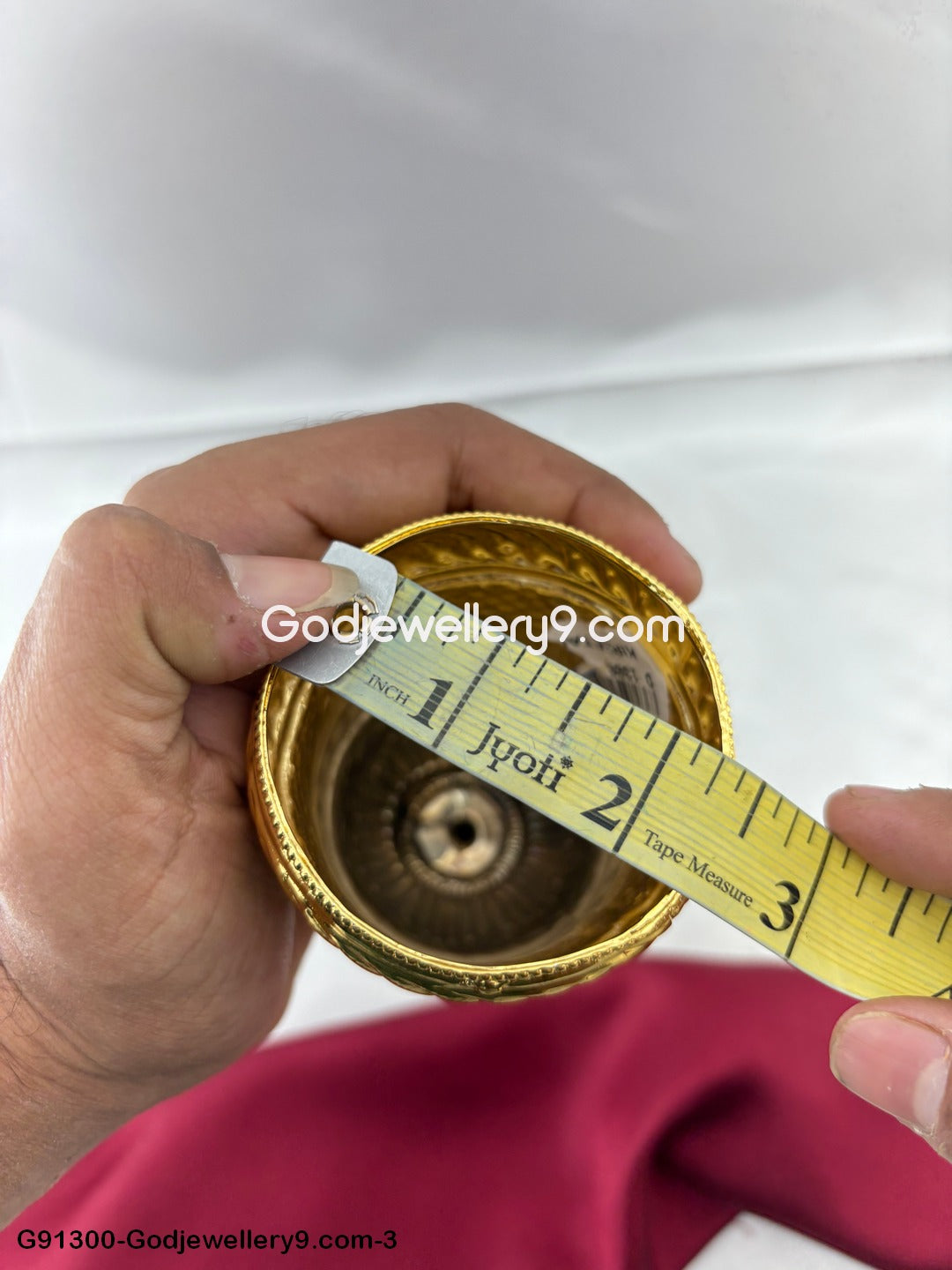 Deity Mukut God Round Crown For Idol And Amman G3 Godjewellery9.com-G91300-1300-3