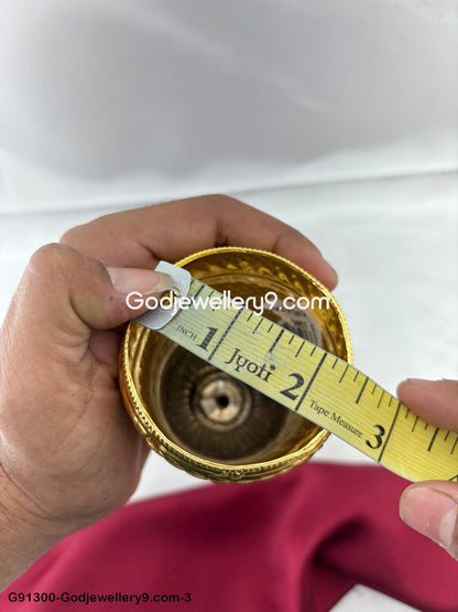 Deity Mukut God Round Crown For Idol And Amman G3 Godjewellery9.com-G91300-1300-3