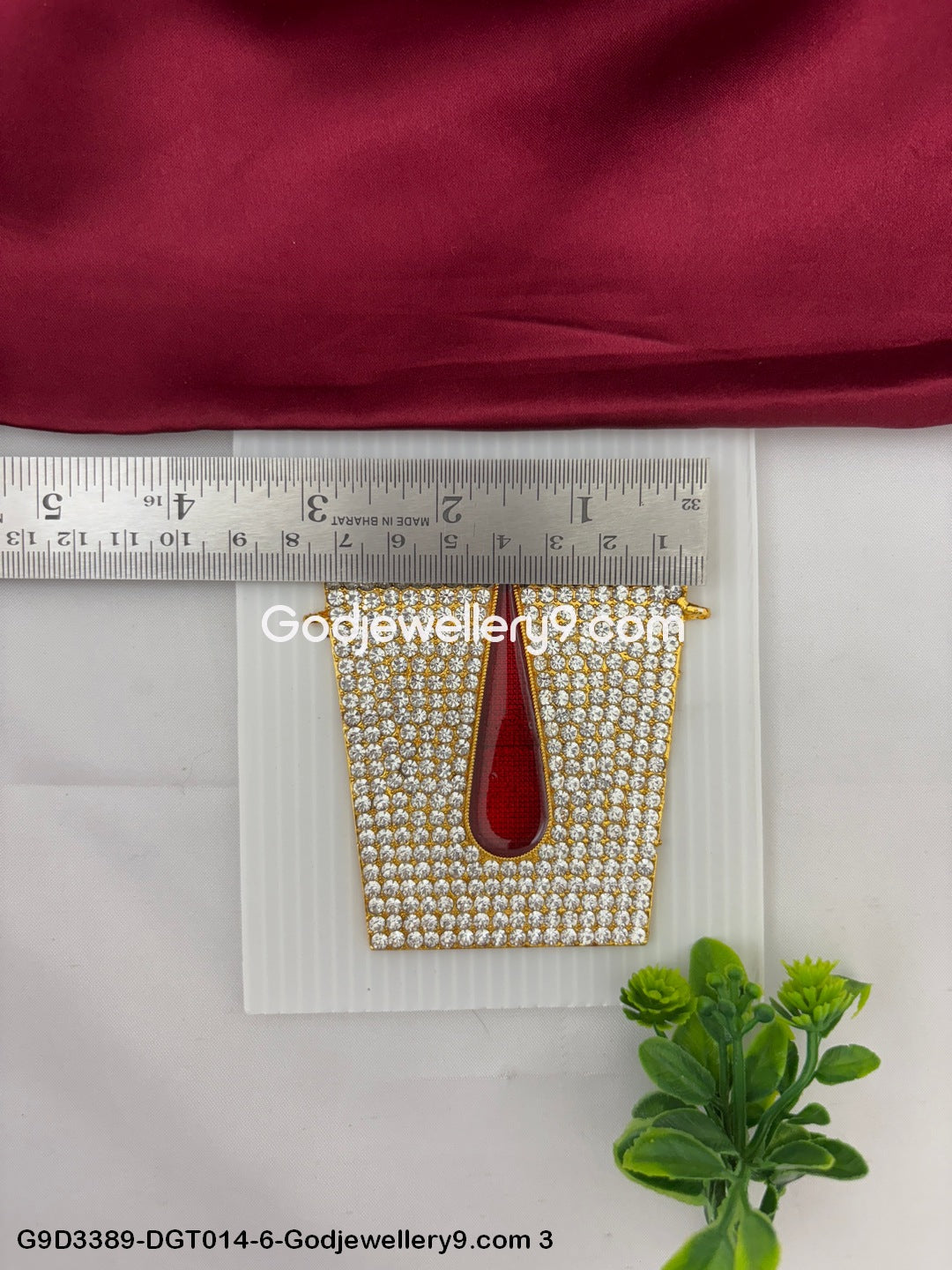 Deity Namam Tilak For Vishnu and Balaji God Idols Divine Rituals Godjewellery9.com G9D3389-DGT014-6 3