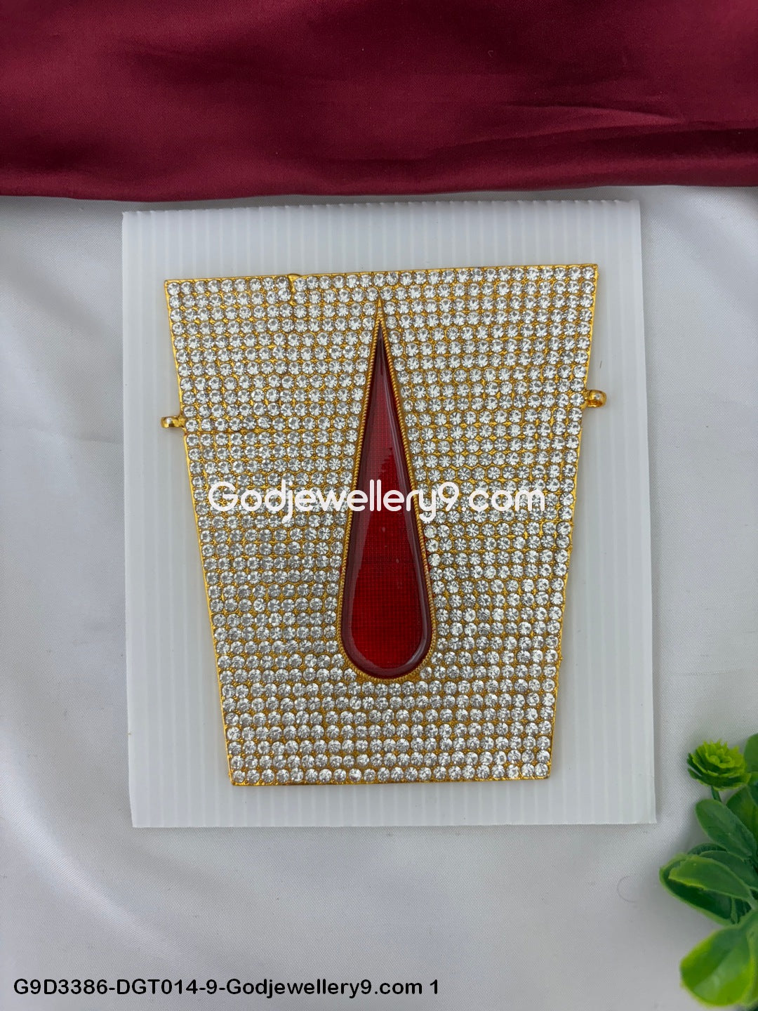 Deity Namam Vishnu Tilak For Home and Temple God Idols Pooja Godjewellery9.com G9D3386-DGT014-9 1