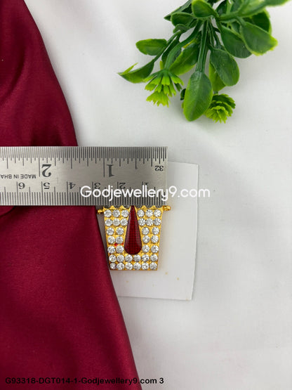 Deity Vishnu Namam Tilak For Pooja Balaji Perumal God Idols Proper Godjewellery9.com G93318-DGT014-1 3