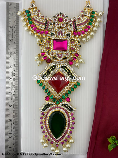 God_Long_Necklace_Chest_Haram_Centerpiece_StoneGodjewellery9.com_G94438-DLN127-1