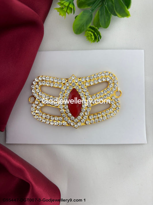 God Shiva Vibuthi Stone Namam Deity Tripundra Thiruneer Pattai Tilak G95447-DGT007-3-Godjewellery9.com 1