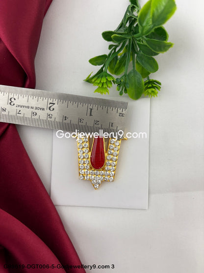 God V Shape Stone Namam Tilak for Small Large Idols Deity Pooja Alankaram G99619-DGT006-5-Godjewellery9.com 3