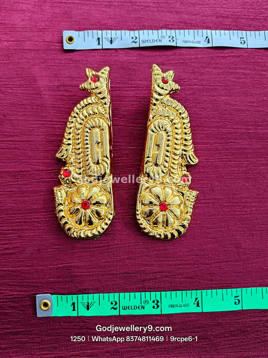 Gold Plated Earrings Karna pathakam 9rcpe6 godjewellery9.com