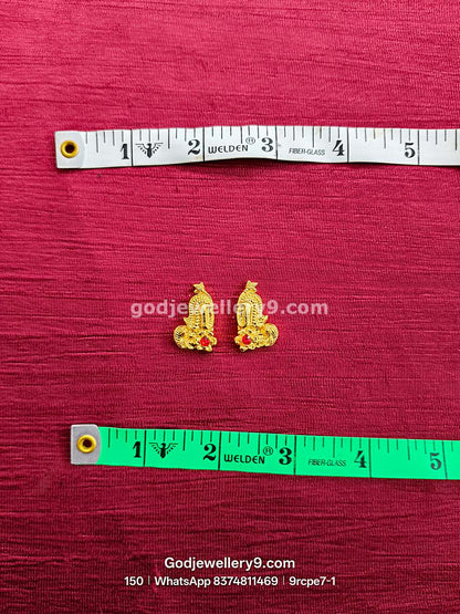 Gold Plated Earrings Karna pathakam 9rcpe7 godjewellery9.com