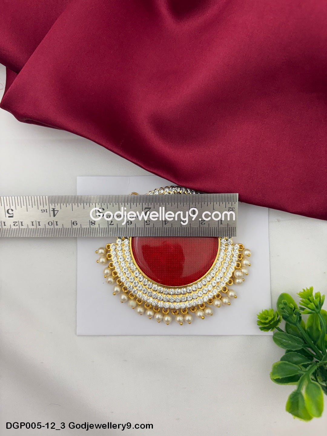 Marron Dollar Pendant Deity God Jewelley For All Gods And Goddesses GodJewellery9.com DGP005-12 3