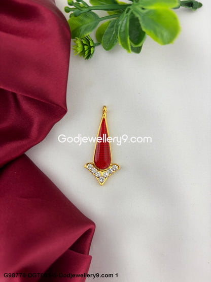 Miniature Deity Stone Tilakam Bindi Pottu Alankaram Jewelry G98778-DGT005-5 -Godjewellery9.com 1