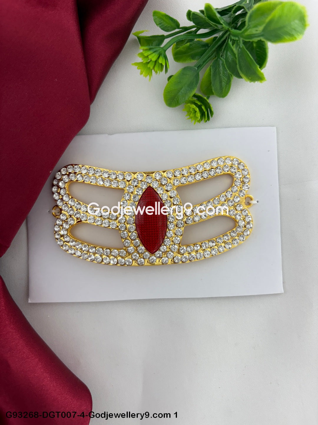 Shiva Stone Namam Pattai Thiruneer Tripundra Deity Vibuthi Tilak God Puja G93268-DGT007-4-Godjewellery9.com 1