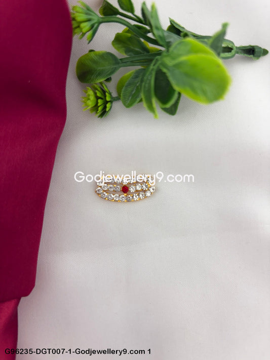 Shiva Thiruneer Stone Vibuthi Tripundra Pattai Namam Deity Tilak God G96235-DGT007-1-Godjewellery9.com 1